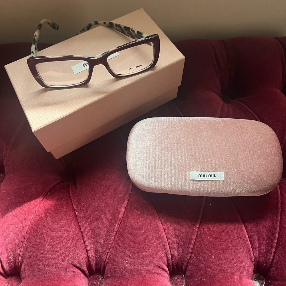 Miu Miu Tortoiseshell Glasses